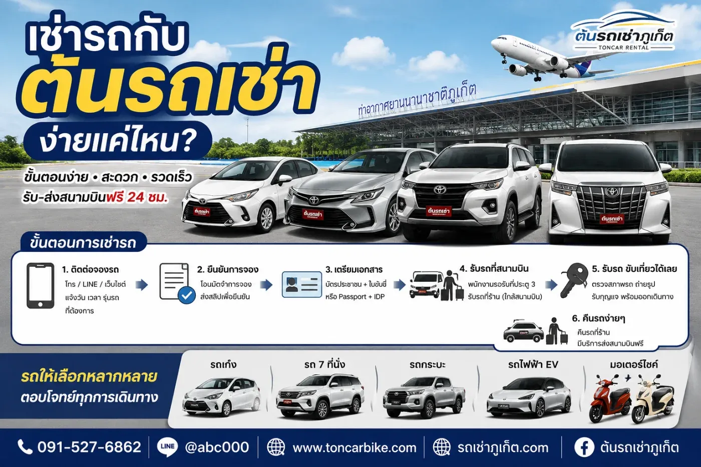 เช่ารถกับร้านต้นรถเช่าง่ายแค่ไหน? ทำไมลูกค้าหลายคนถึงเลือกใช้บริการซ้ำ