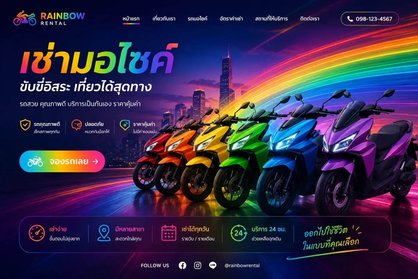 รถเช่ามอไซค์ภูเก็ต ทางเลือกยอดนิยมสำหรับนักท่องเที่ยว เที่ยวสะดวก ประหยัด และคล่องตัว