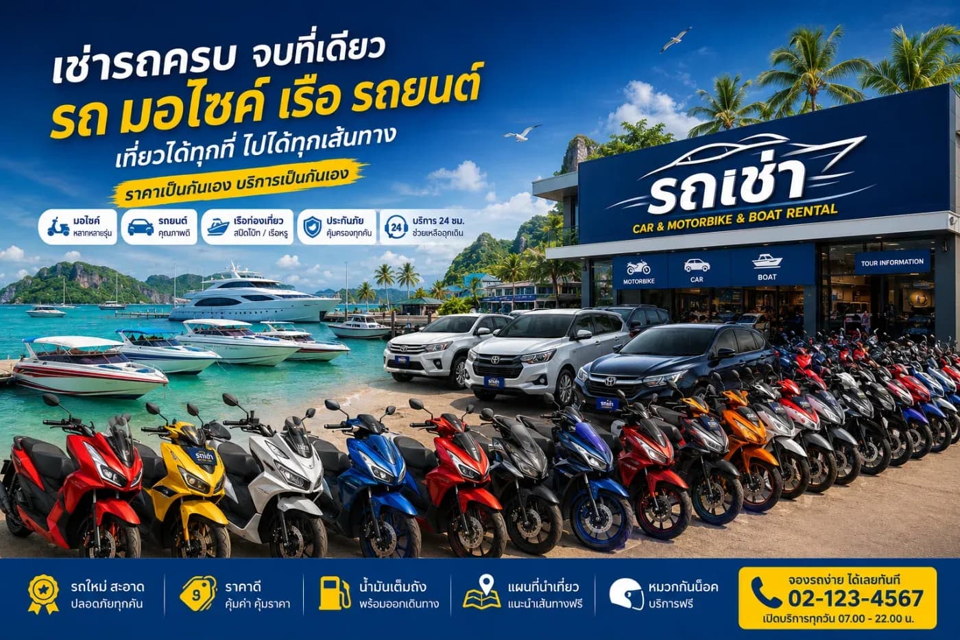 ทำไมต้องเลือกต้นรถเช่าภูเก็ต?