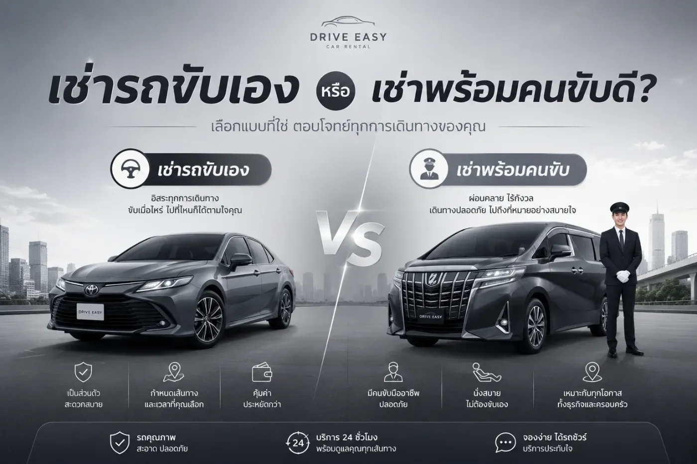 “ถ้ามาภูเก็ตช่วงหน้าฝน ควรเช่ารถขับเอง หรือเช่ารถพร้อมคนขับดี?”